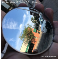 Mirrors, Spherical, Convex Diameter 50 Mm; Focal Length 20 Cm