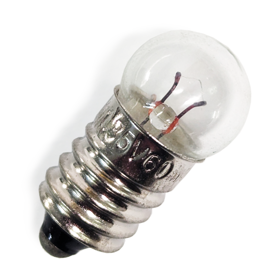 CEC Industries #432 Miniature Lamp Bulbs – Box Of 10, E10 Base, 18V 4.5W, Clear, For Lionel Trains